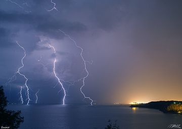 Blitze über der Adria (Triest, Italien) (Photo: Marco Fulle)