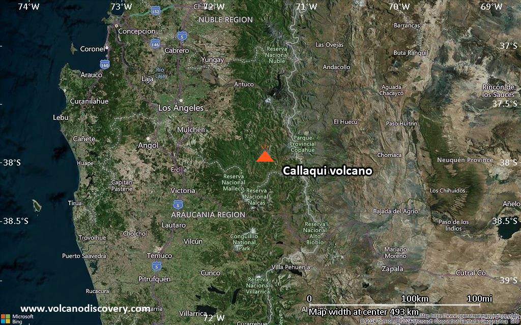 Callaqui Volcano Volcanic Ash Advisory: NO ERUPTION