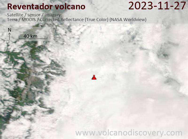 Reventador Volcano Volcanic Ash Advisory: NEW VA EMS  to 14000 ft (4300 m)